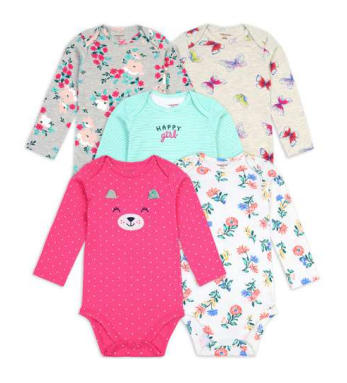 Bodies pack 5 surtidos - Nena