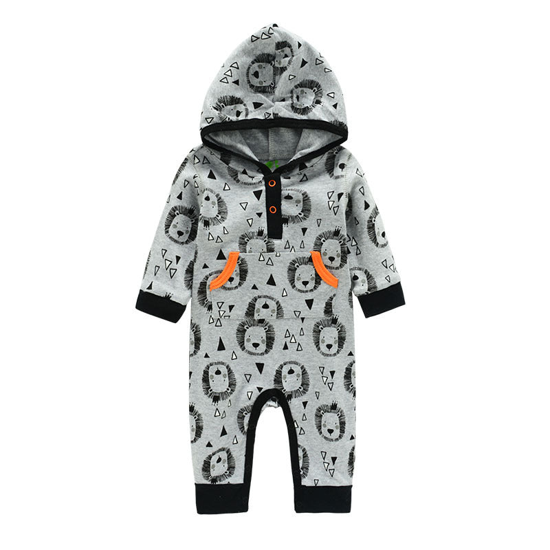 Pijama - Diseño de tigre gris
