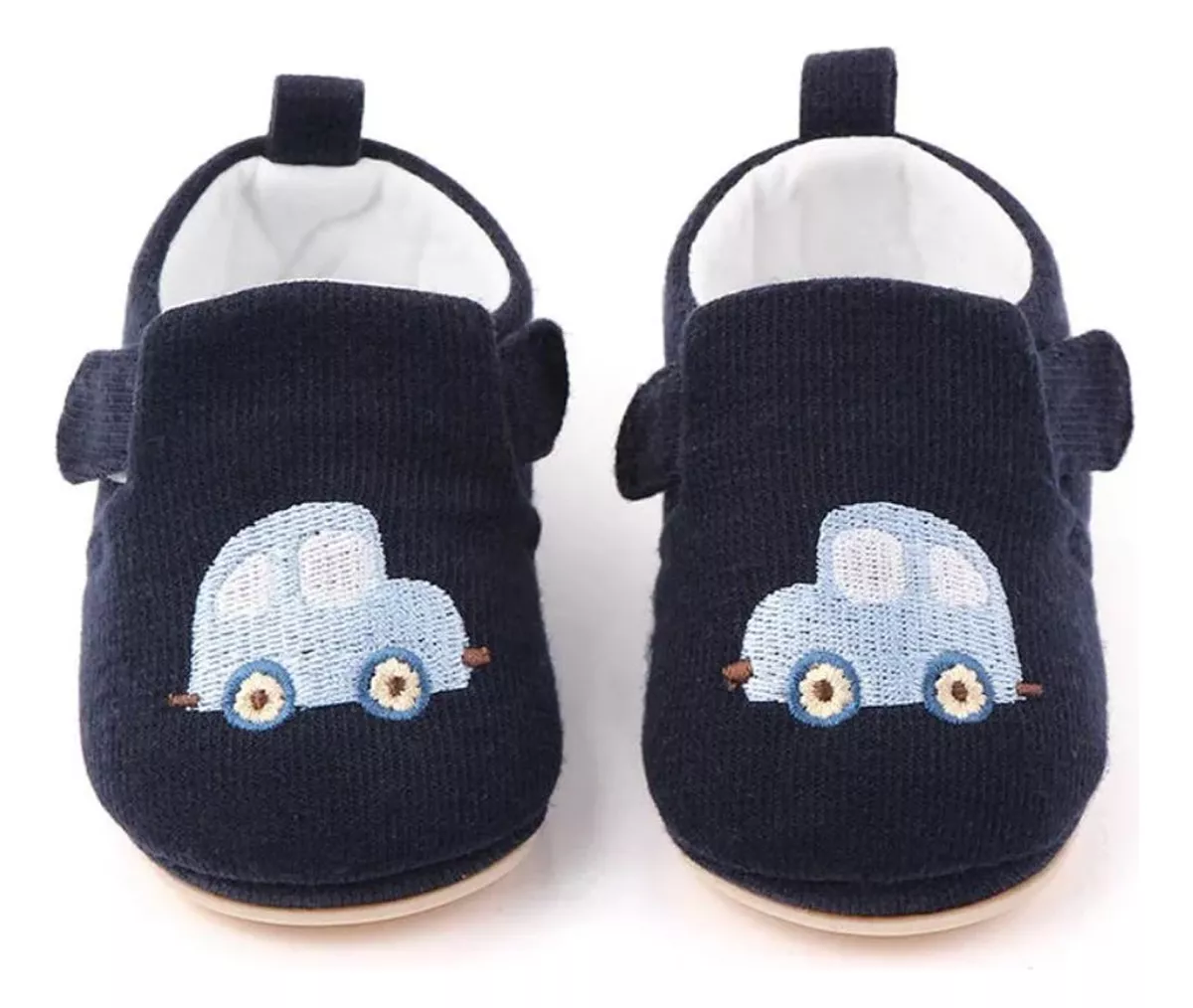 Calzado infantil - Zapatito azul con diseño de auto